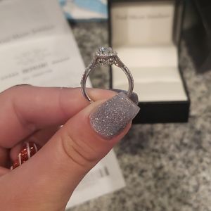 Engagement ring.